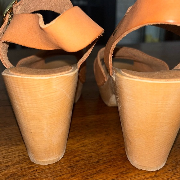 Bryr Tan Leather Sandals - Picture 5 of 16